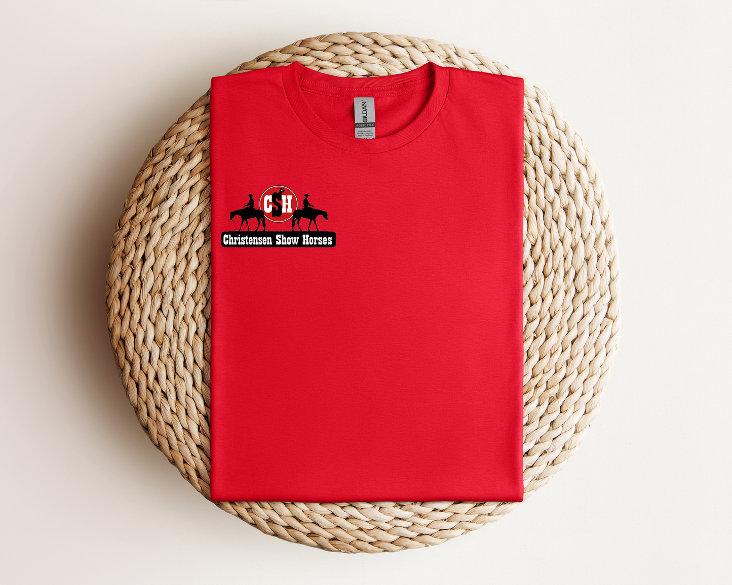 Christensen Show Horses chest Logo Apparel