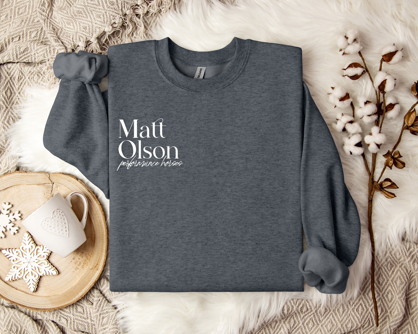 Matt Olson Performance Horses Chest Logo Apparel