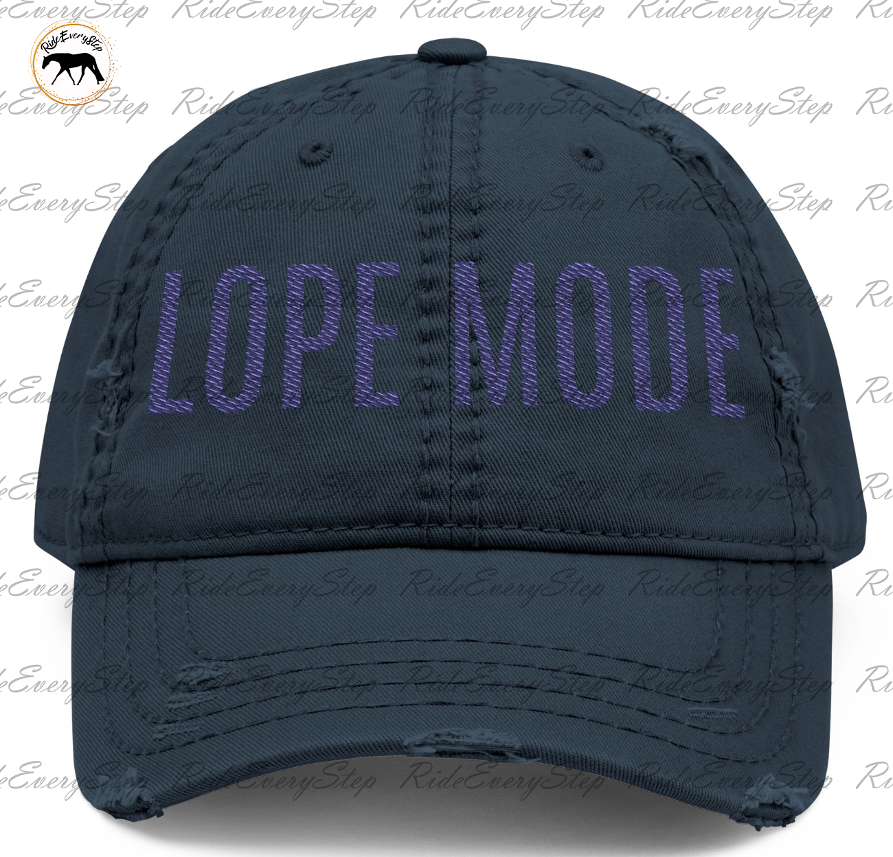 LOPE MODE Embroidery Horse Hat