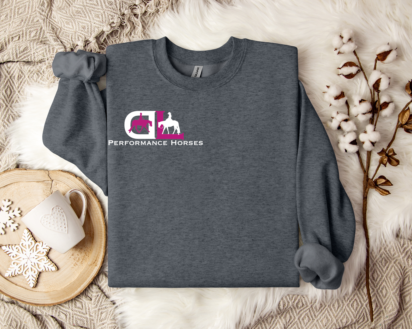 Dana Laing Performance Horses Chest Logo Apparel