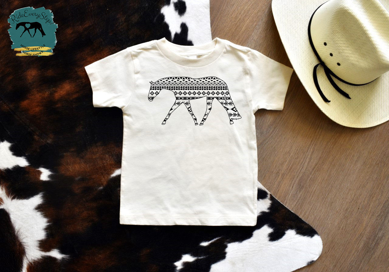 Aztec Horse Toddler and Infant Shirt/Onsie