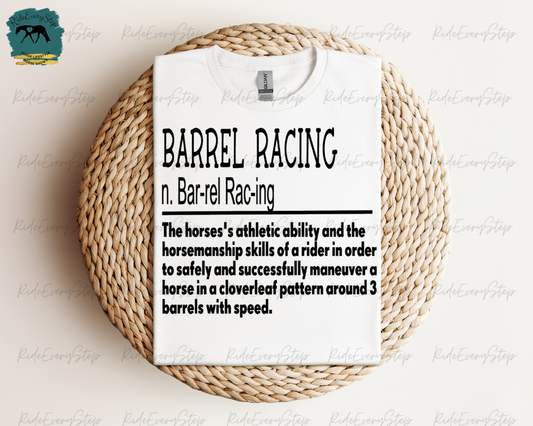 Barrel Racing Definition Apparel