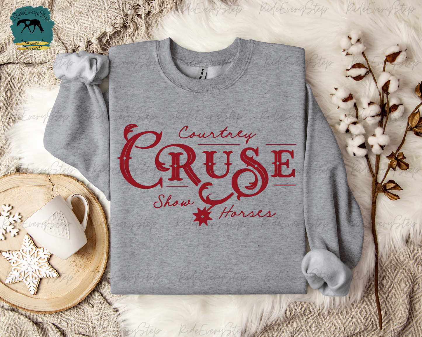 Courtney Cruse Show Horse Full Logo Apparel