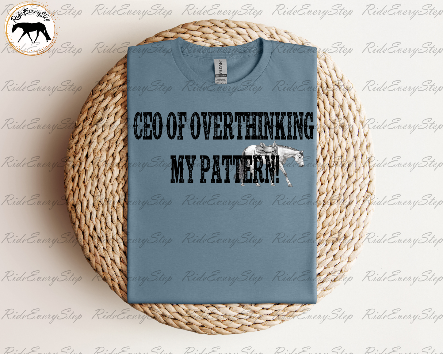 "CEO of Overthinking My Pattern" Apparel