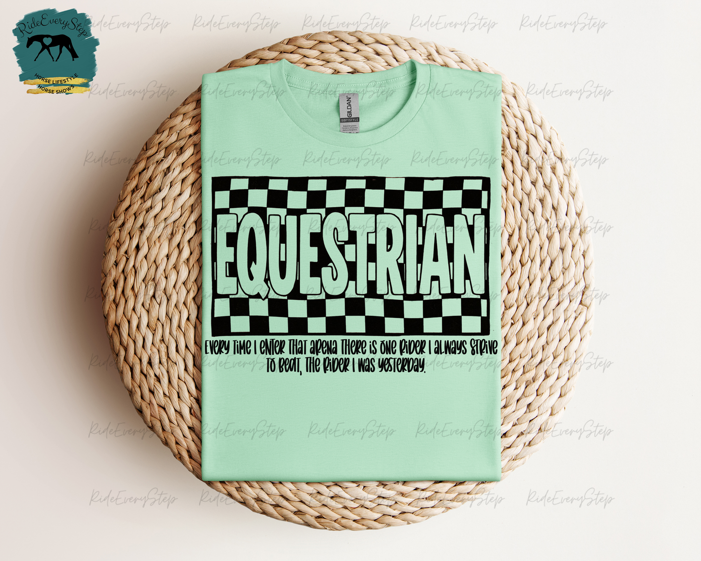 Equestrian Checkered with Quote Apparel