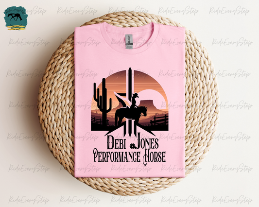 Debi Jones Performance Horse Full Logo Apparel