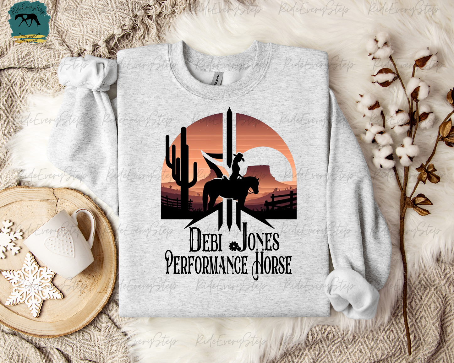 Debi Jones Performance Horse Full Logo Apparel