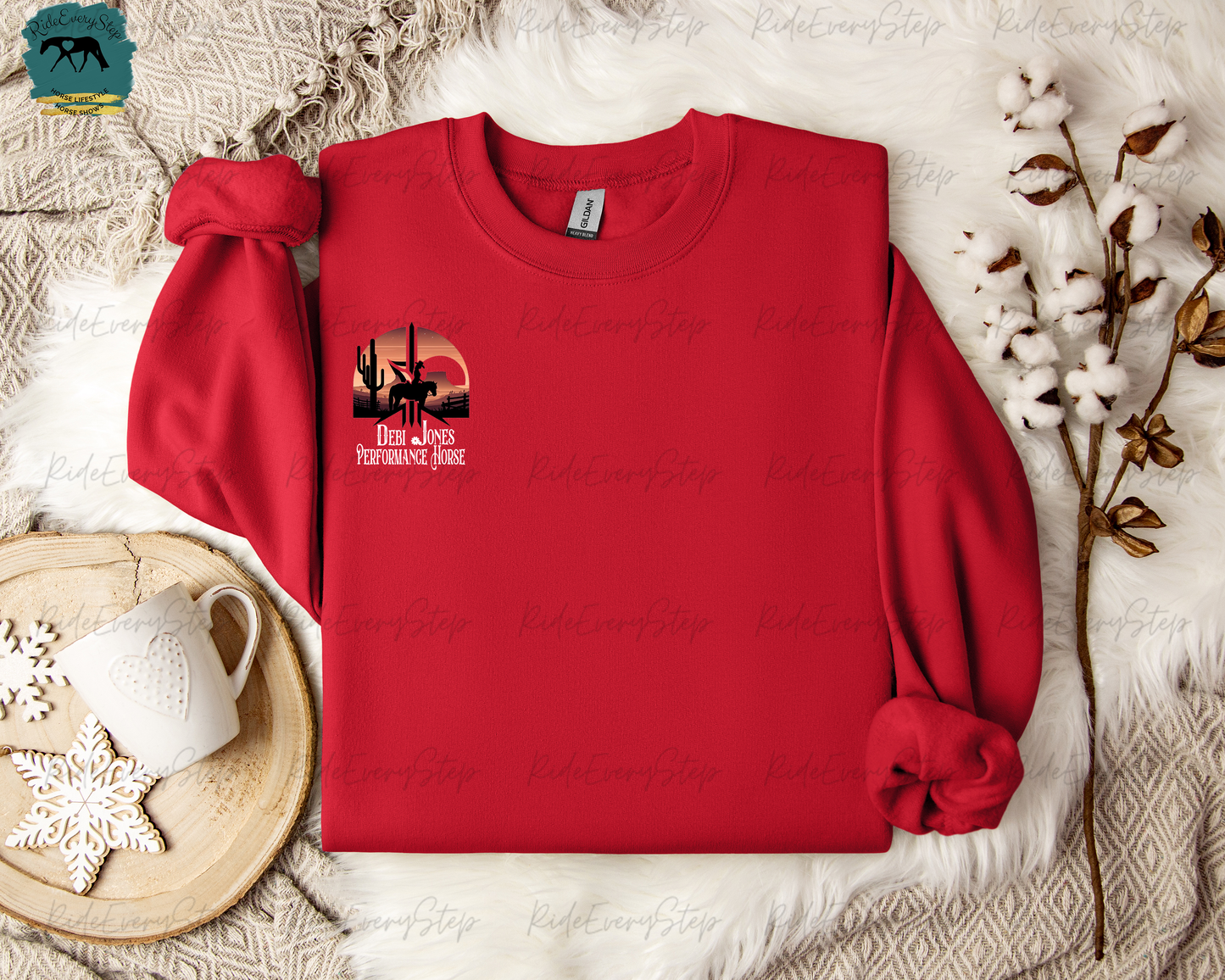 Debi Jones Performance Horses Chest Logo Apparel