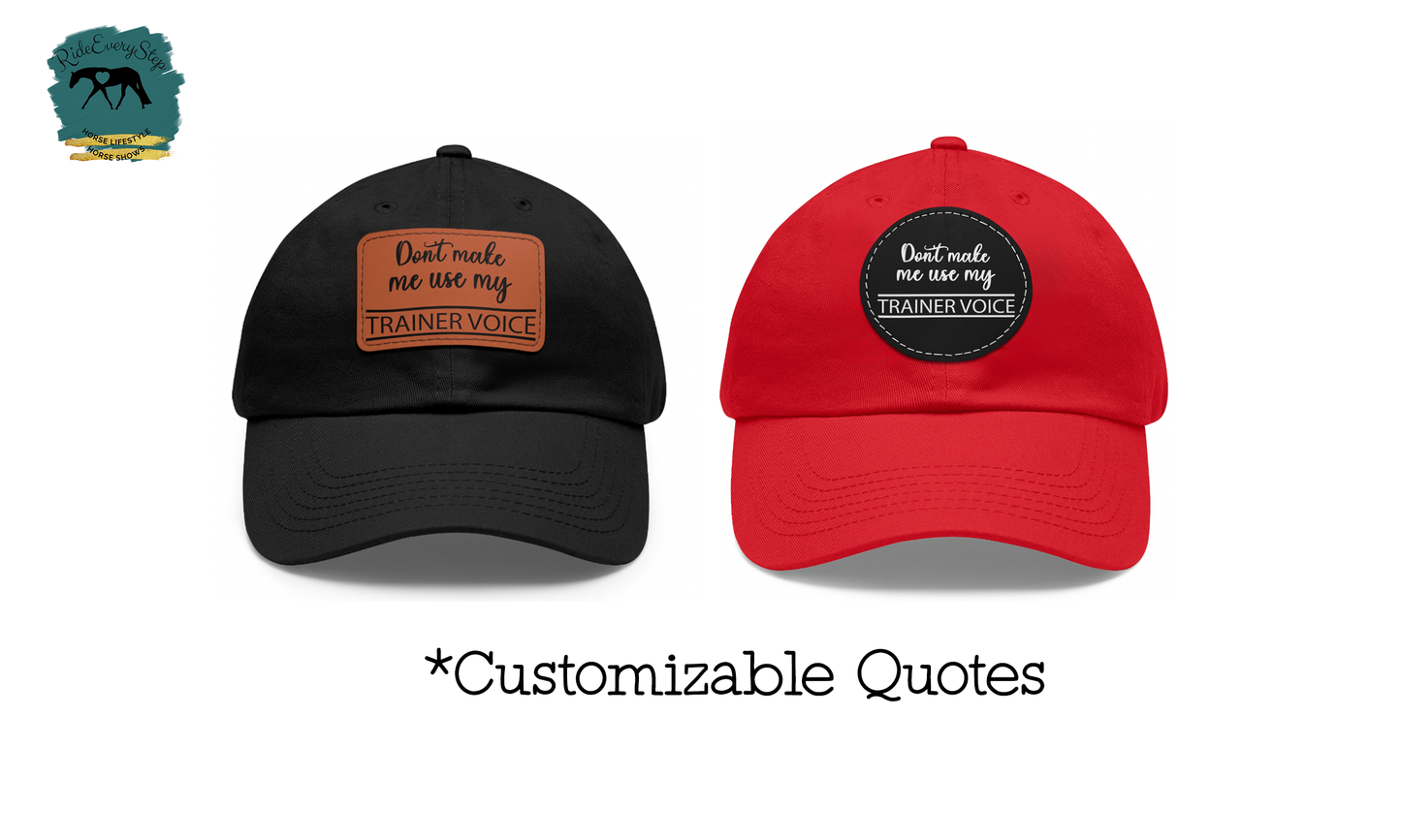 Horse Trainer Design Trucker Cap