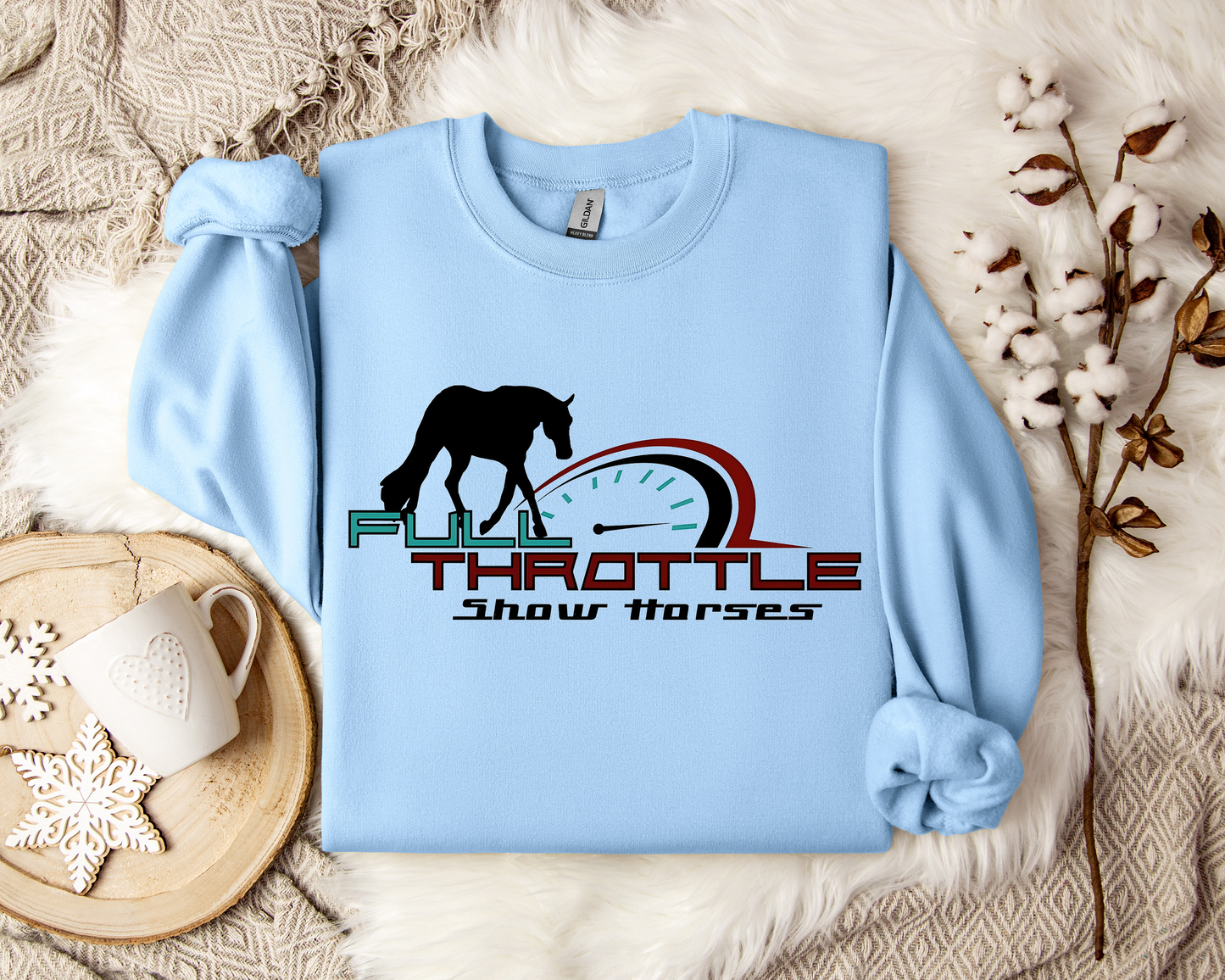 Full Throttle Show Horses Full Logo Apparel