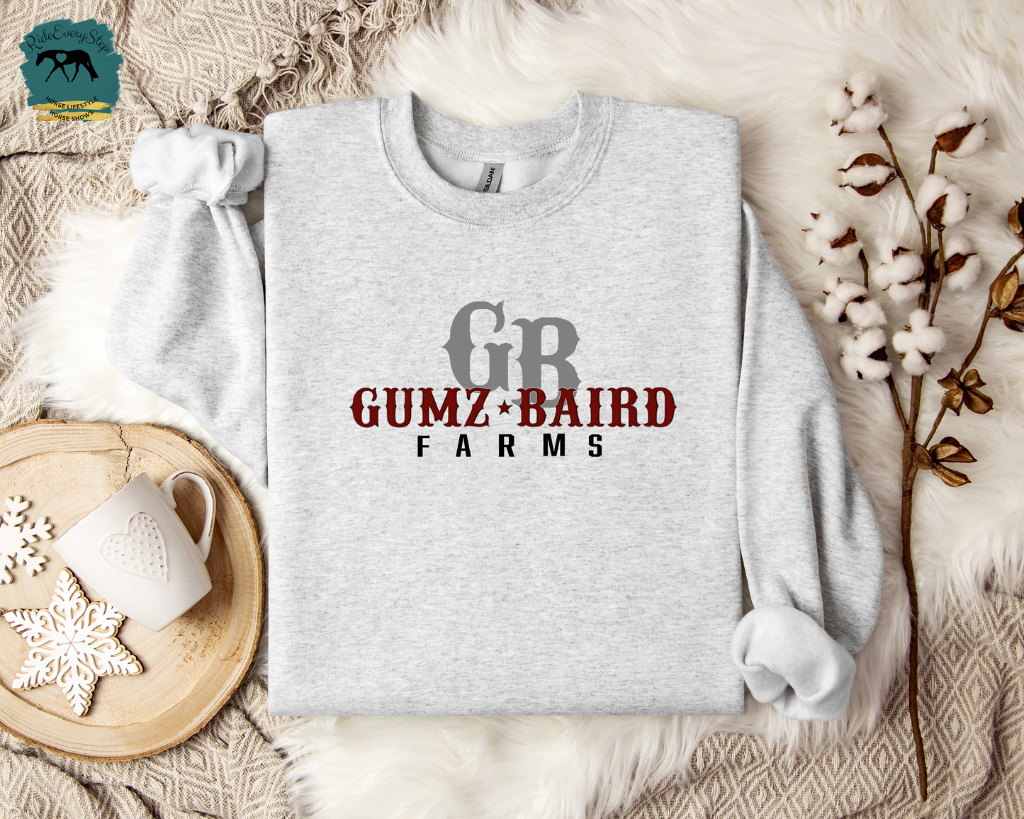 Gumz-Baird Farms Full Logo Apparel
