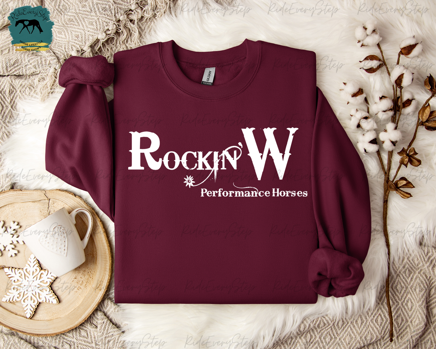 Rockin’ W Performance Horse Full Logo Apparel