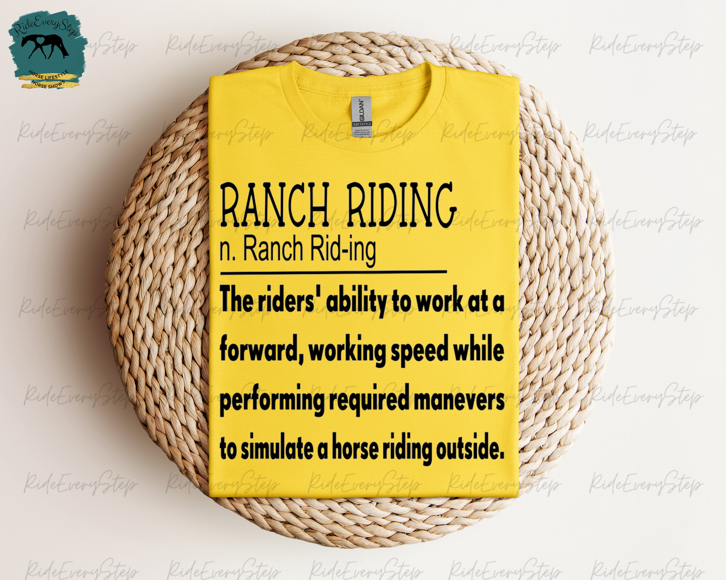 "Ranch Riding Definition" T-Shirt
