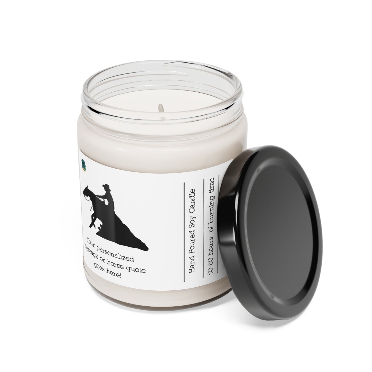 20oz. Reining Horse Candle
