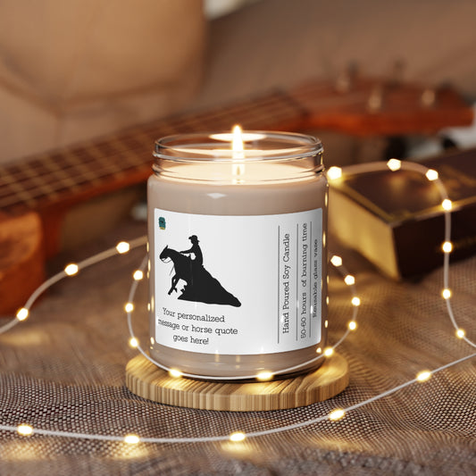 20oz. Reining Horse Candle