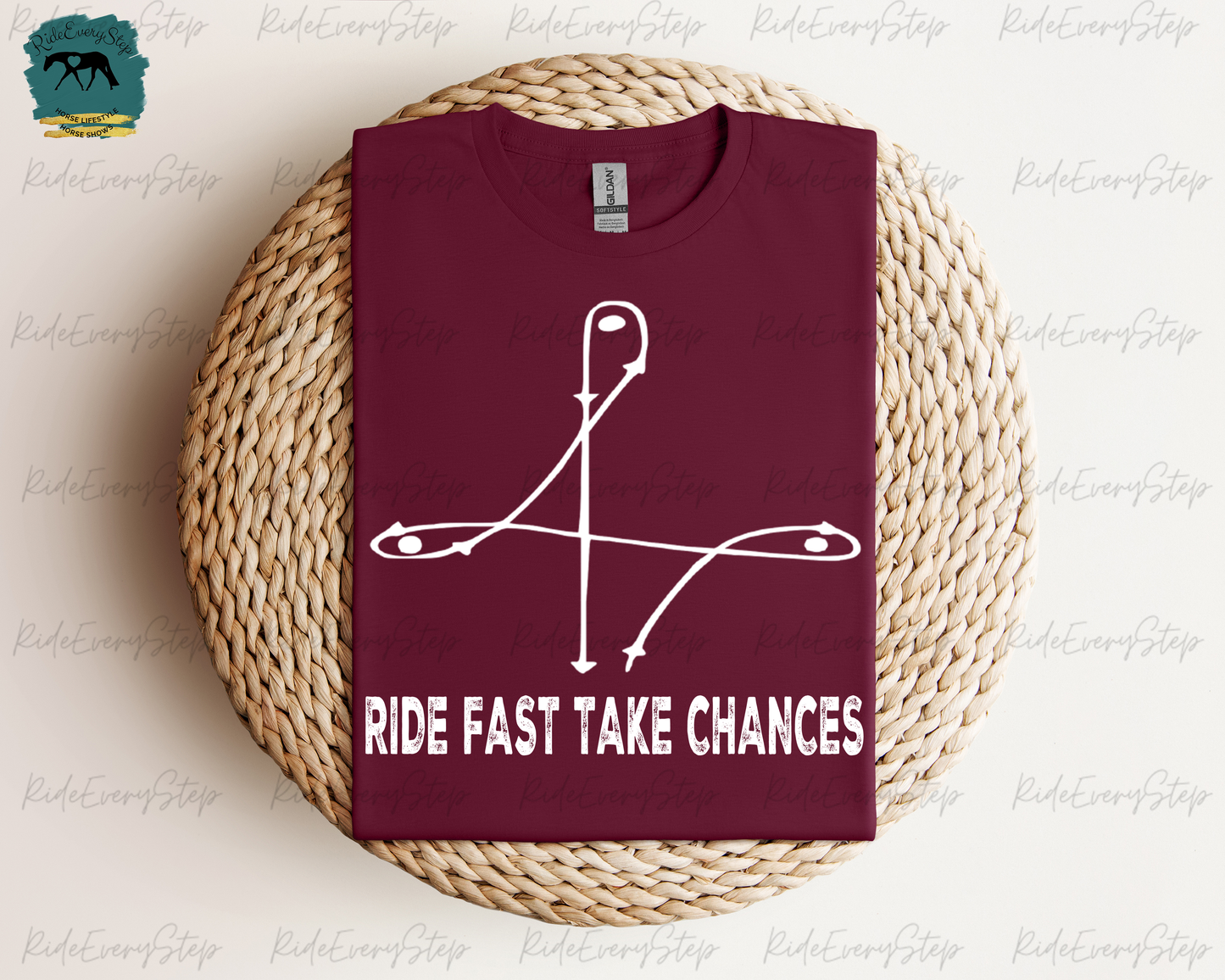 "Ride Fast Take Chances" Barrel Racing Apparel