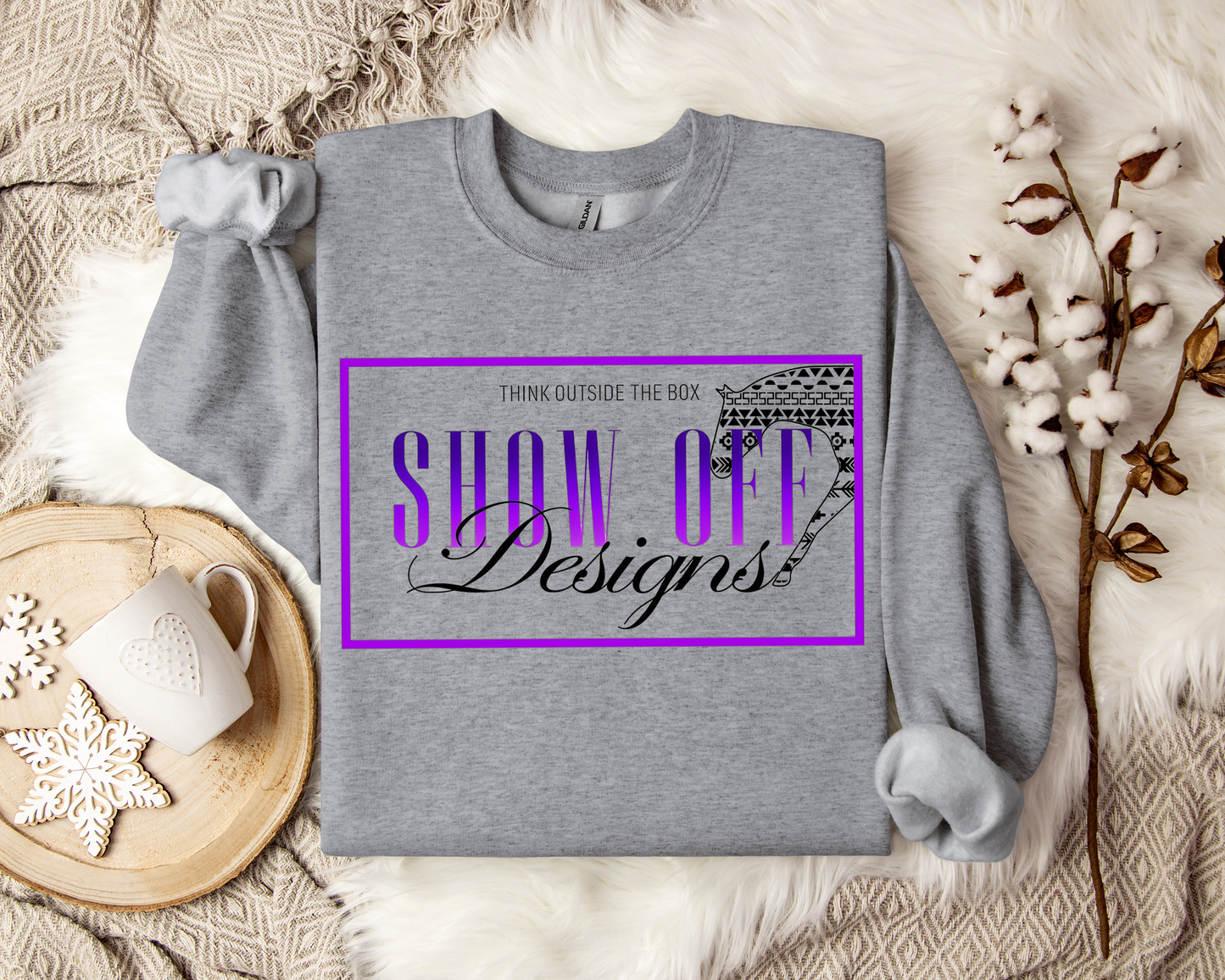 Sweater Full Logo Show-Off Designs