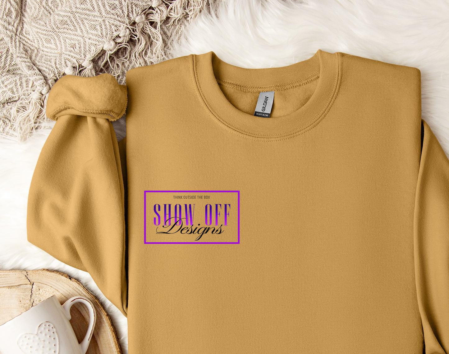 Sweater Chest Logo Show-Off Designs