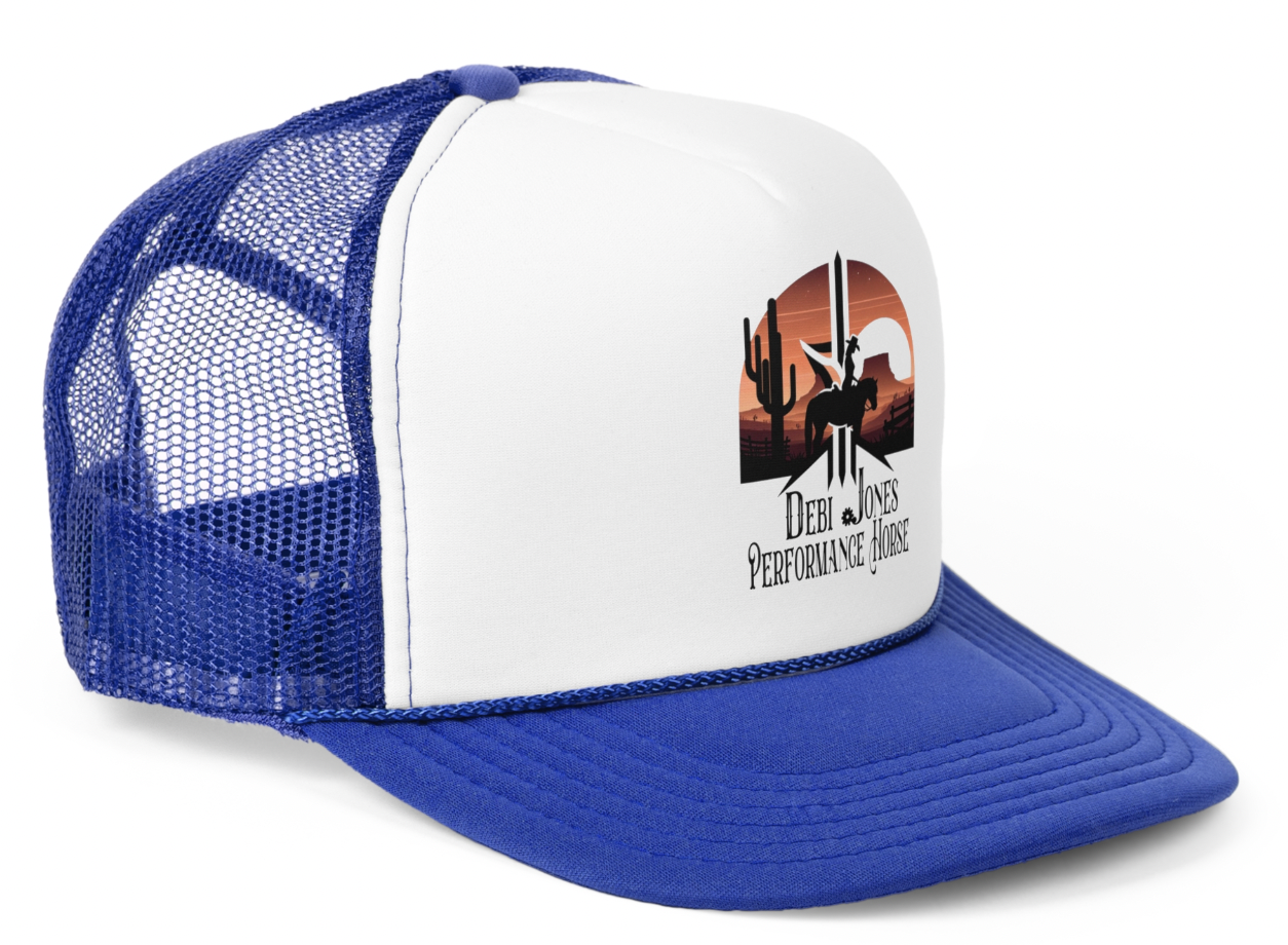 Debi Jones Performance Horses Logo Trucker Cap