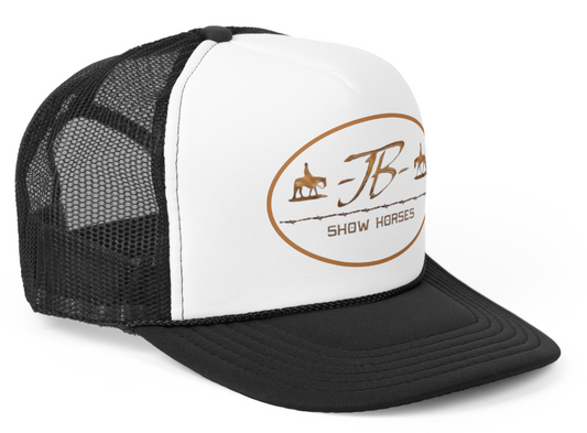 Justin Brown Show Horses Logo Trucker Cap