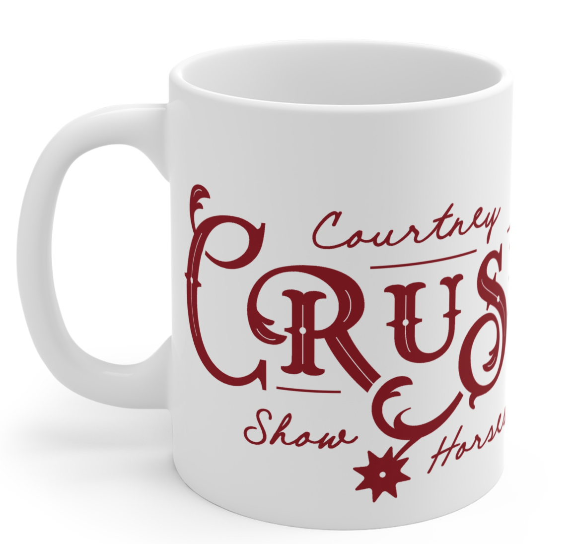 Courtney Cruse Show Horses Coffee Mug