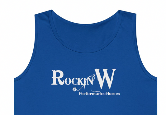 Rockin’ W Performance Horses Full Logo Tank Top