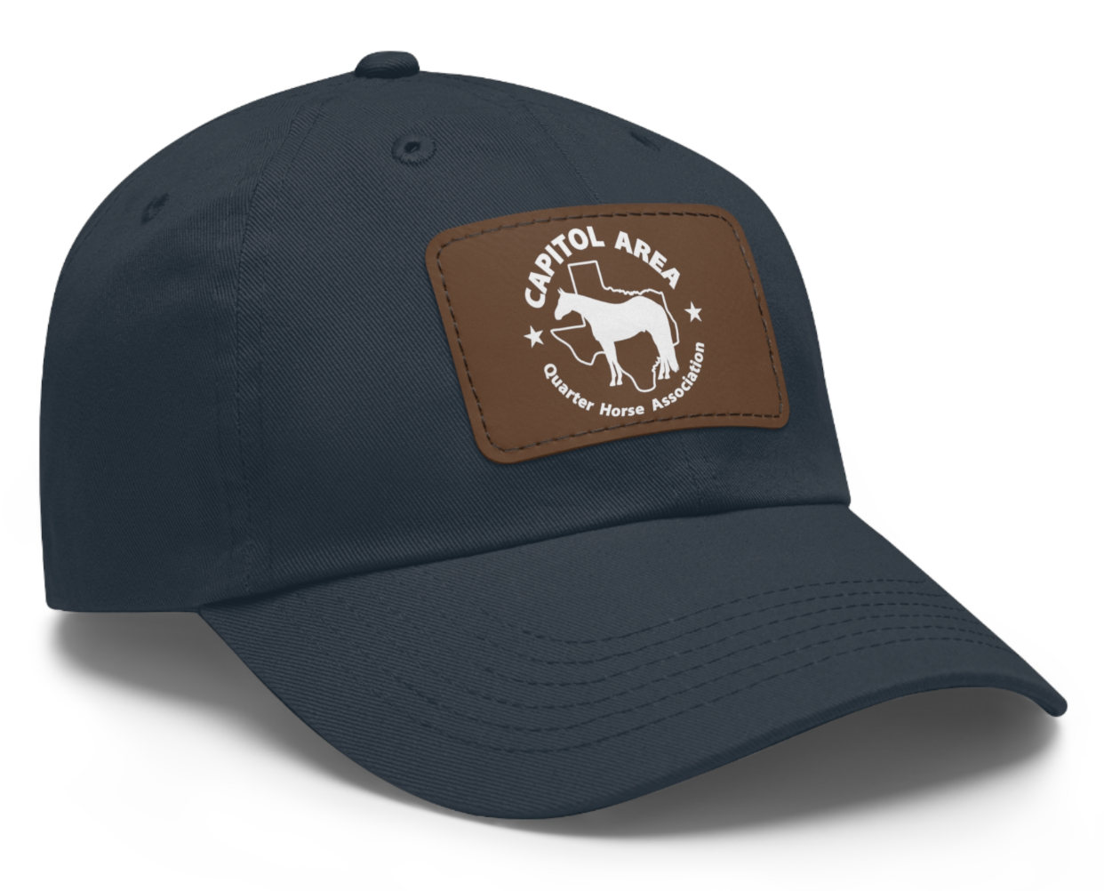 The Capitol Area Quarter Horse Association Logo Cap