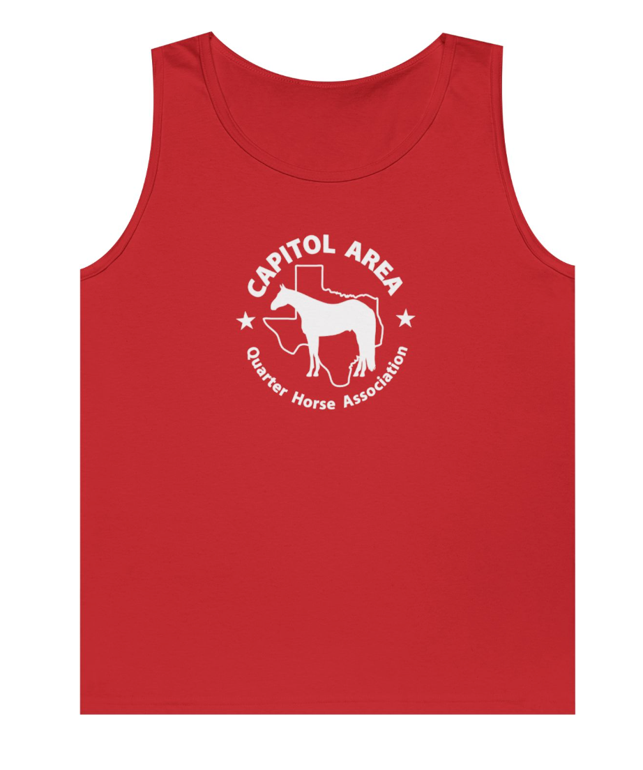 The Capitol Area Quarter Horse Association Full Logo Tank Top
