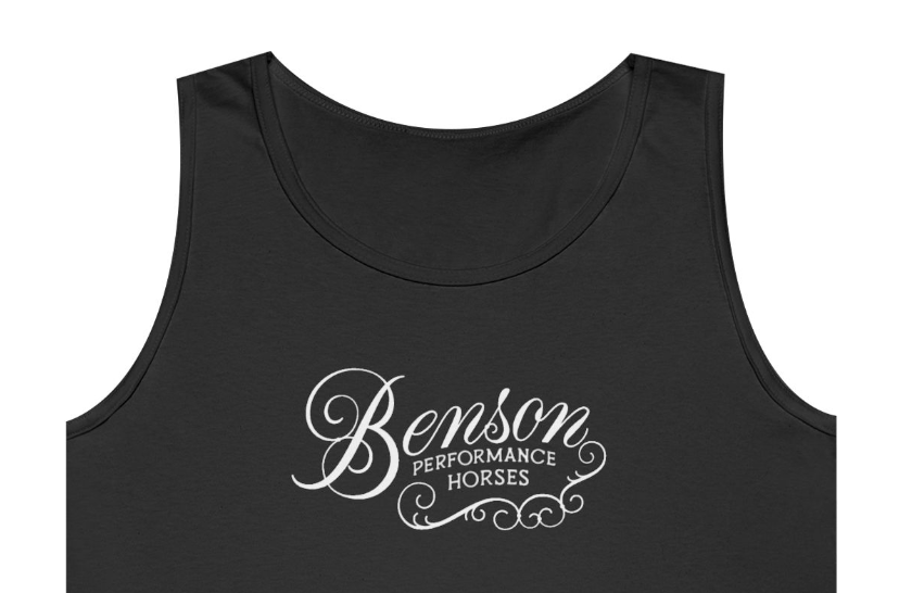 Benson Performance Horses Full Logo Tank Top
