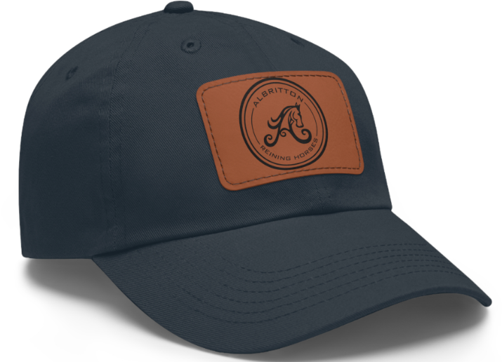 Albritton Reining Horses Logo Square Patch Cap