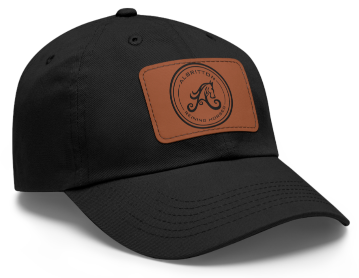Albritton Reining Horses Logo Square Patch Cap