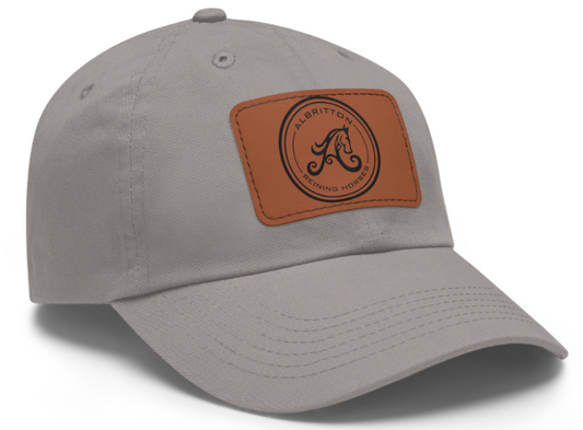 Albritton Reining Horses Logo Square Patch Cap