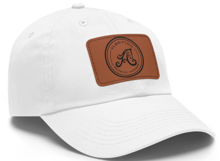 Albritton Reining Horses Logo Square Patch Cap
