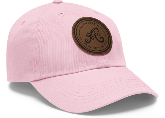 Albritton Reining Horses Logo Circle Patch Cap