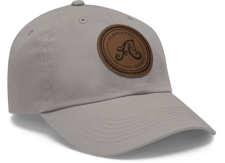 Albritton Reining Horses Logo Circle Patch Cap