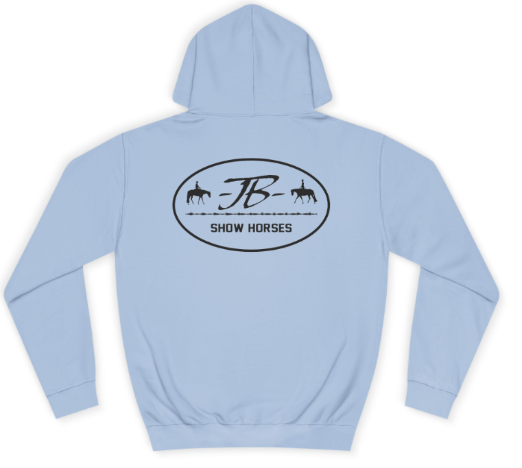 Justin Brown Show Horses Chest Logo Hoodie