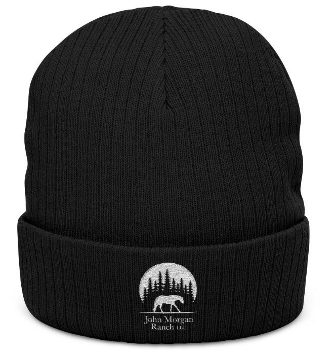 John Morgan Ranch Ribbed Knit Beanie