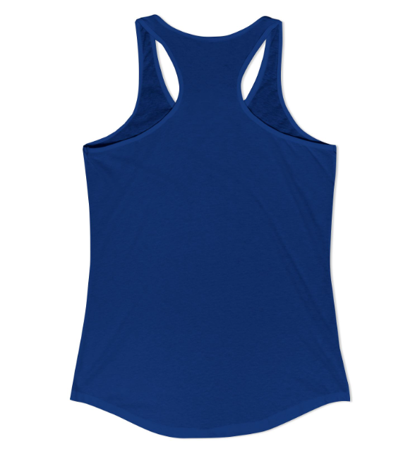 3D Show Horses Full Logo Racerback Tank