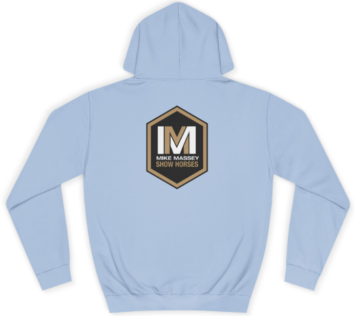 Mike Massey Show Horses Chest Logo Hoodie