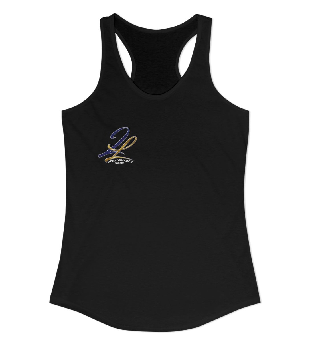 2L Performance Horses Chest Logo Racerback Tank