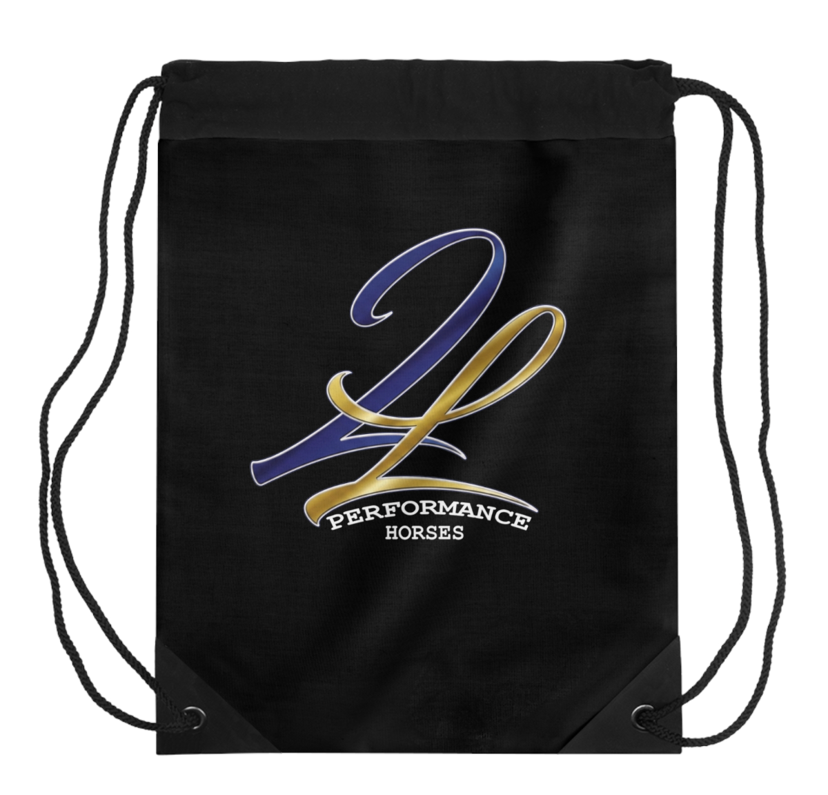 2L Performance Horses Drawstring Bag