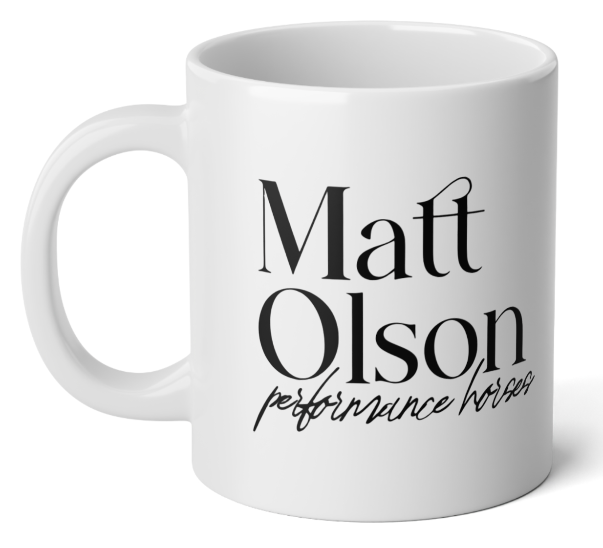 Matt Olson Performance Show Horses Mug
