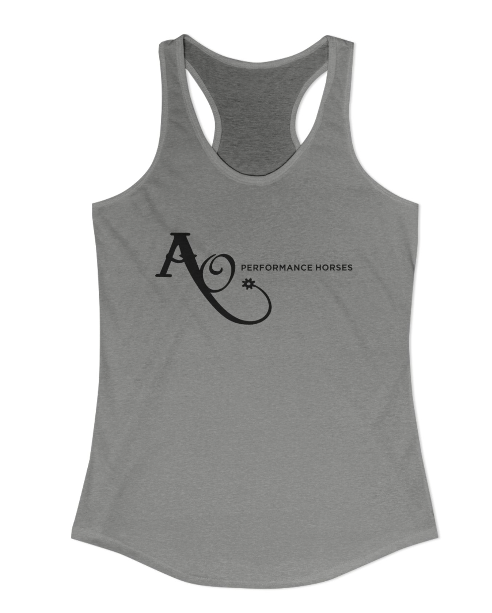 AO Performance Horses Full Logo Racerback Tank