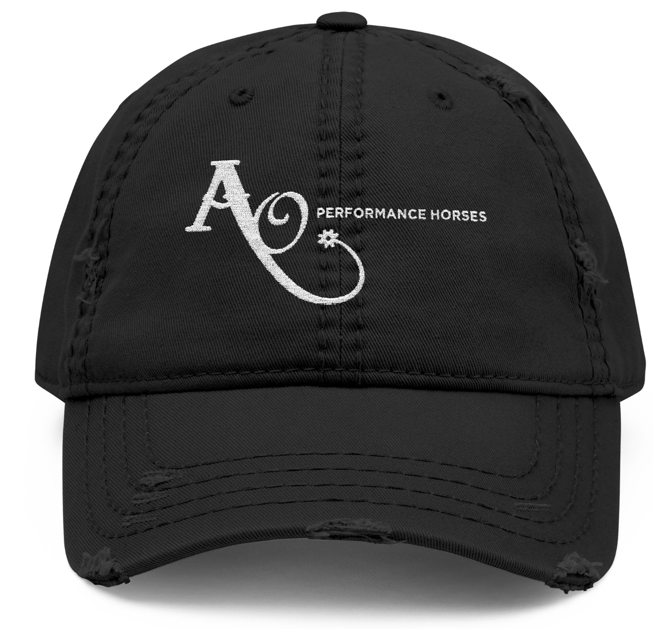 Vintage Cap Embroidery AO Performance Horses Logo