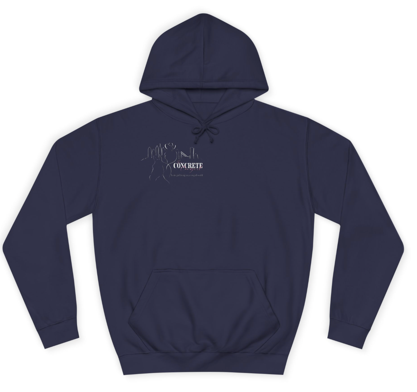 Concrete Cowgirl Chest Logo Hoodie