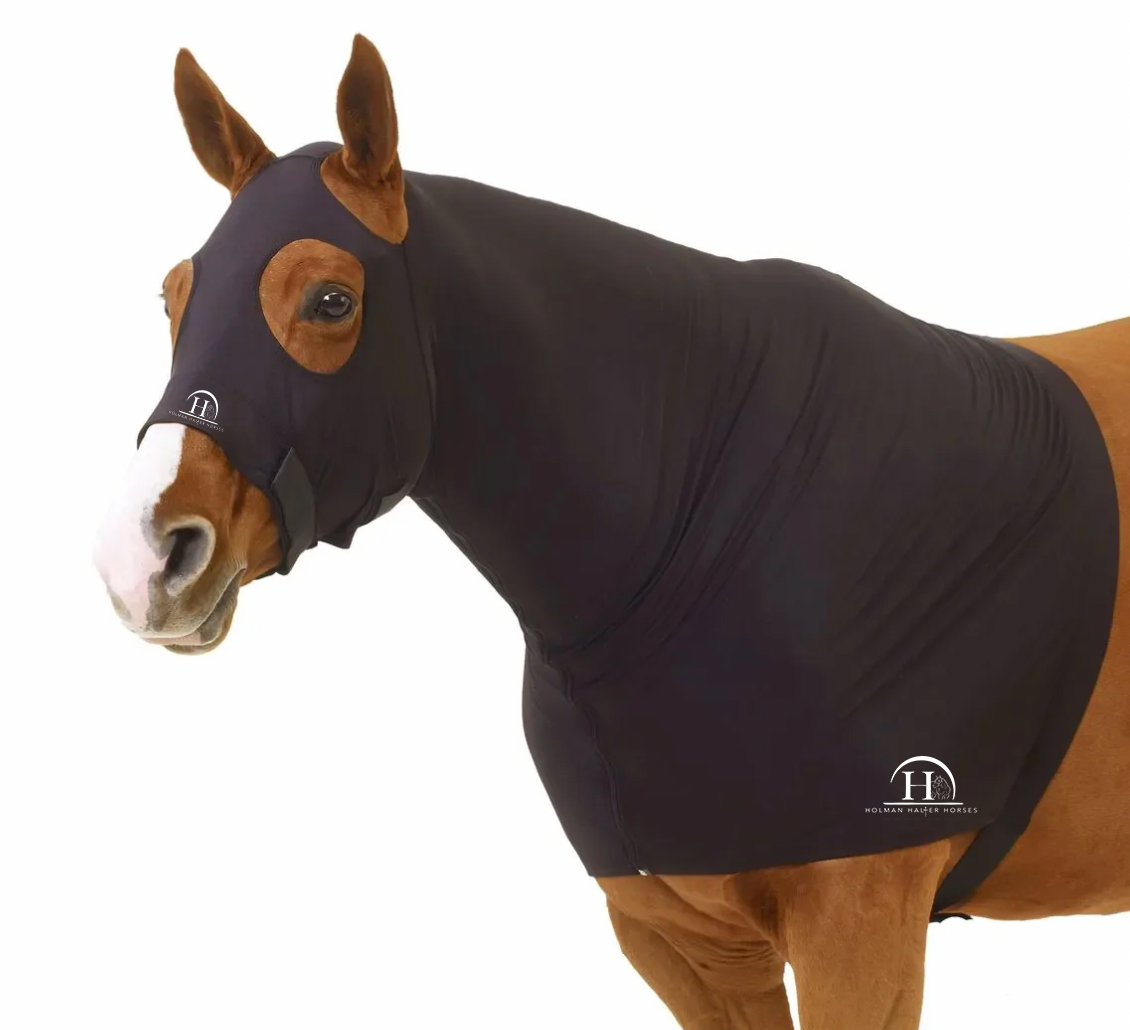 Holman Halter Horses Slinky Hood with Zipper