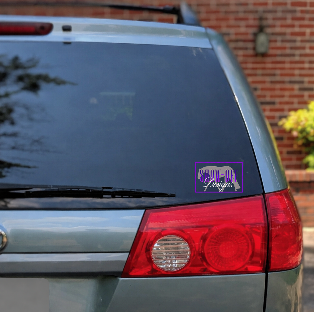 Show-Off Designs Car Decal
