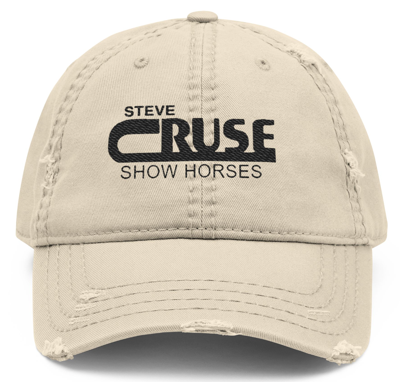 Steve Cruse Show Horses Embroidery Horse Hat