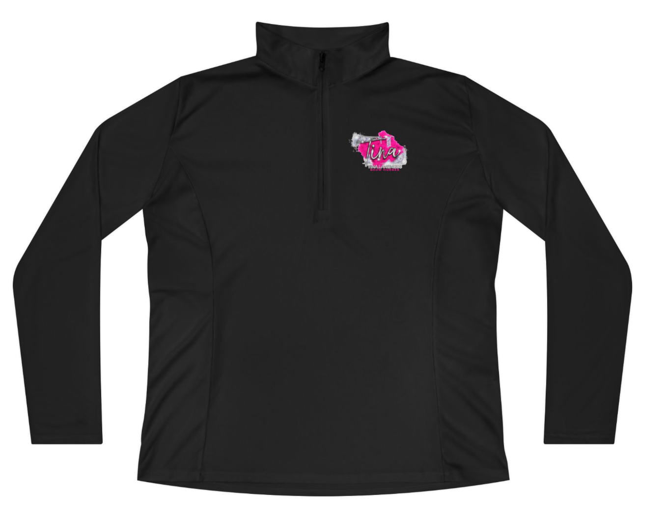 Tina Langness Show Horses Quarter-Zip Pullover