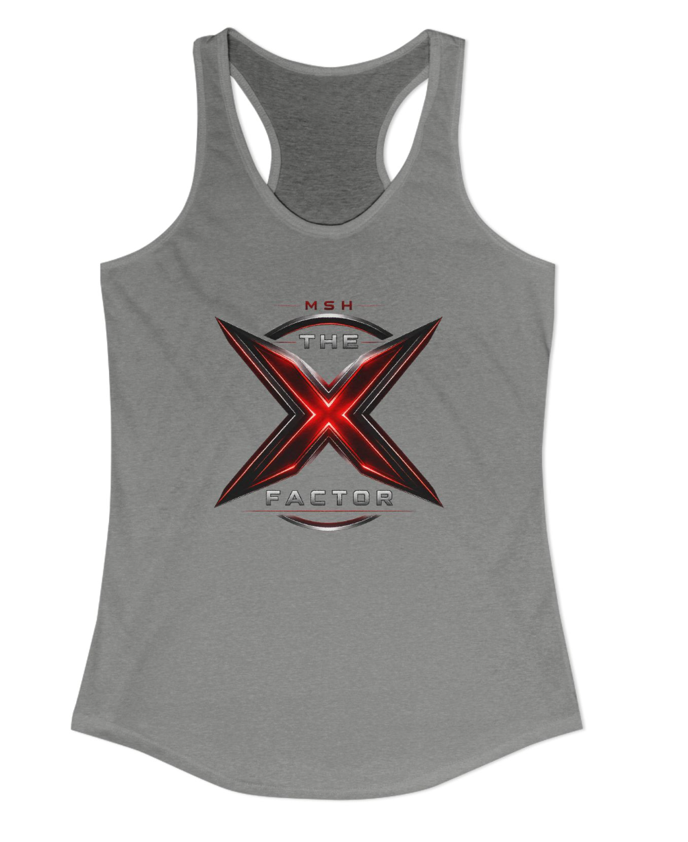 MSH The Factor Full Logo Racerback Tank